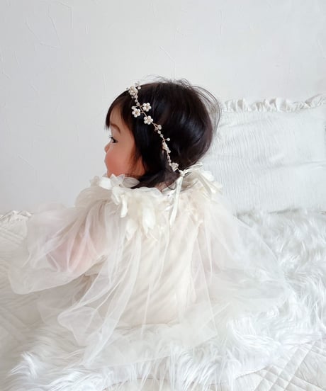 即納Fairy tulle rompers