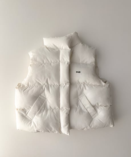 即納OUR down vest