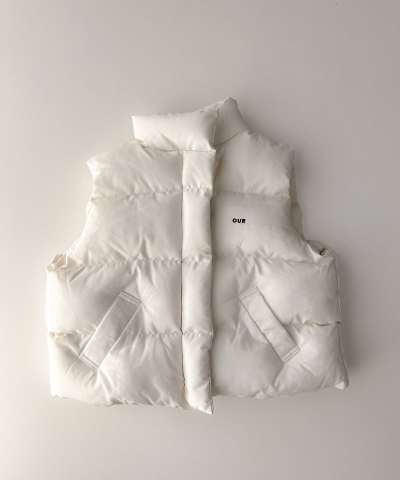 即納OUR down vest | alli.