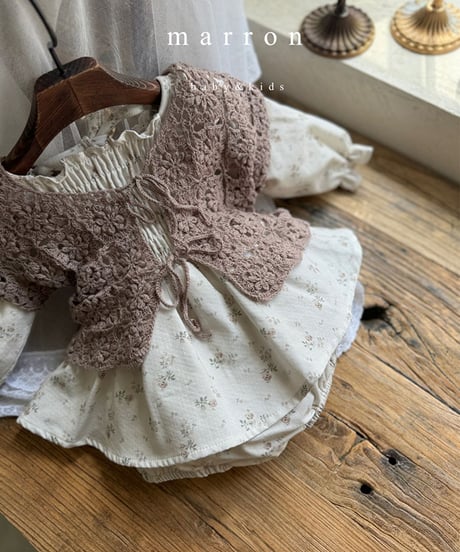 即納Handmade knit vest