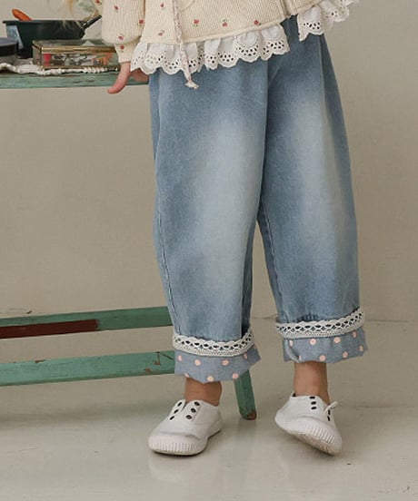 即納 FLO Lemans denim Pants