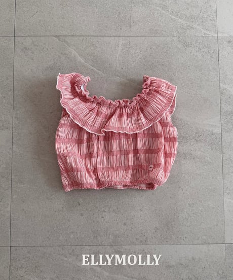 予約Elly Molly Blanche blouse