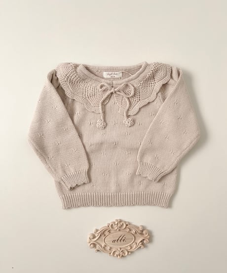即納ribbon knit