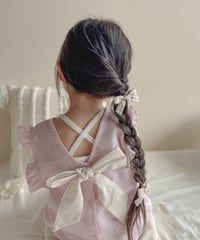 即納 bebe nine Romantic ribbon ruffle set