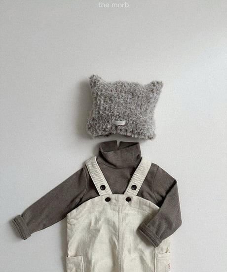 即納minirobe Buckle cat beanie