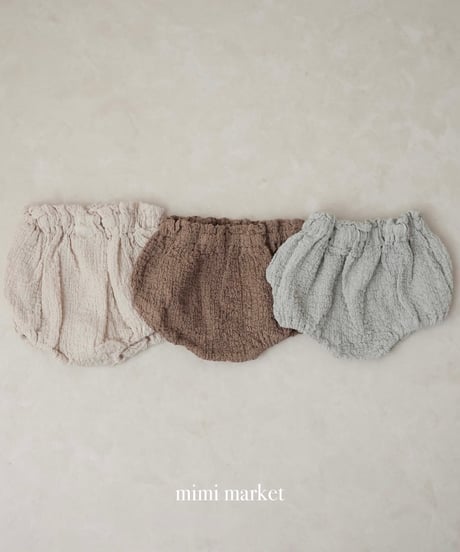 即納mimi market Wrinkle Bloomers