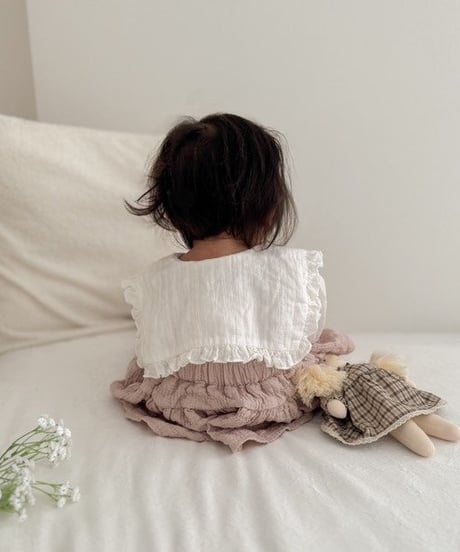 即納sailor frill blouse