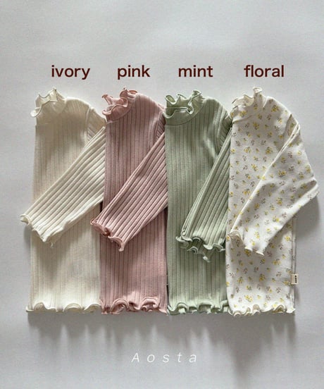 即納aosta Camellia tee