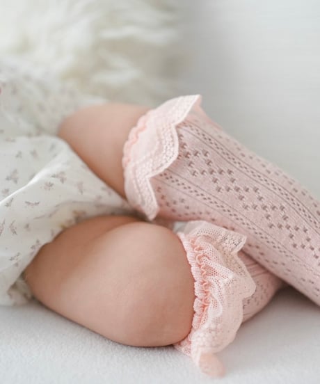 即納frill eyelet socks 3P set