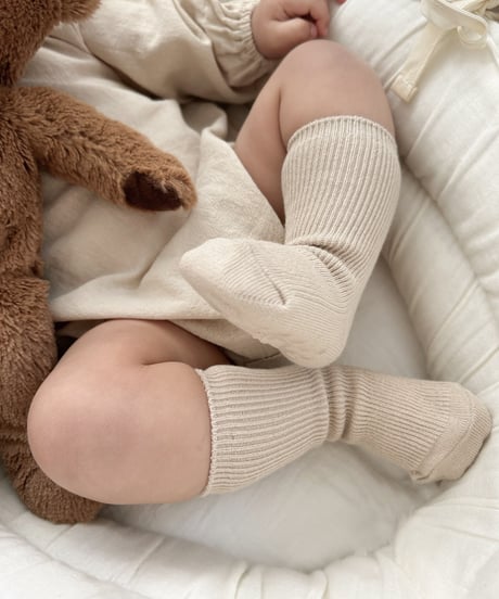 即納nuance beige  socks set