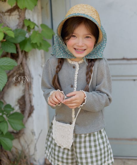予約 OREN Soleil Scarf Straw Hat