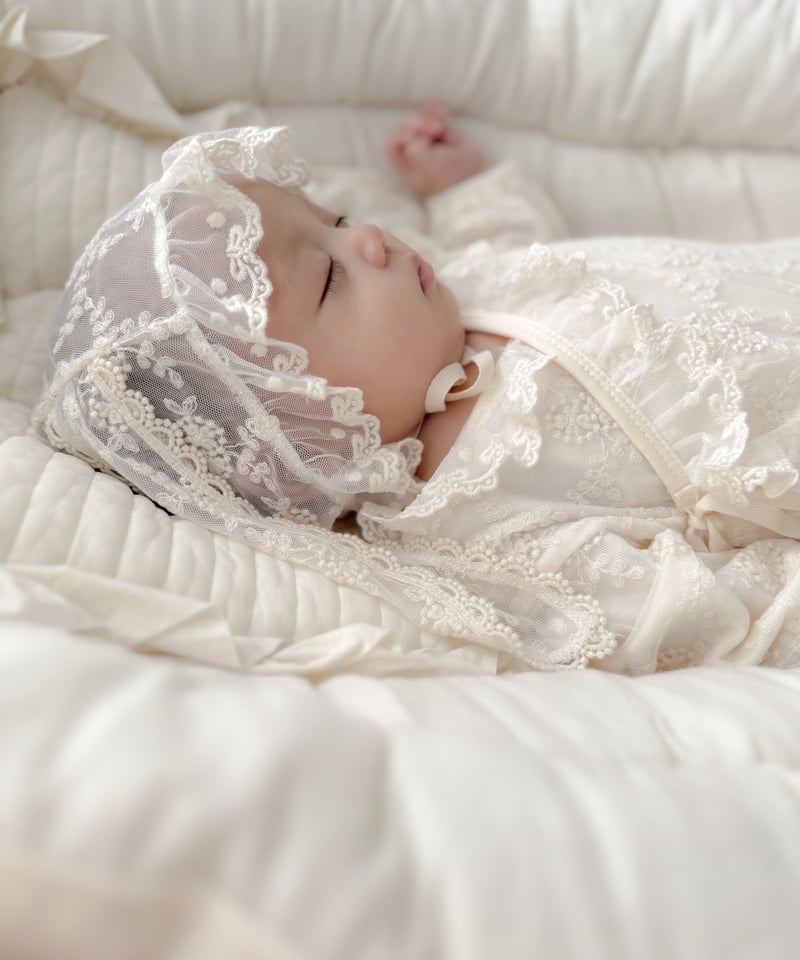 即納 monbebe Lace bunny bonnet | alli.