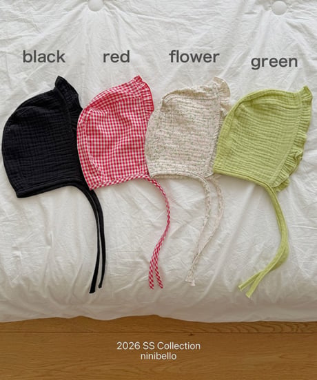 予約ninibello Kong Kong frill Bonet