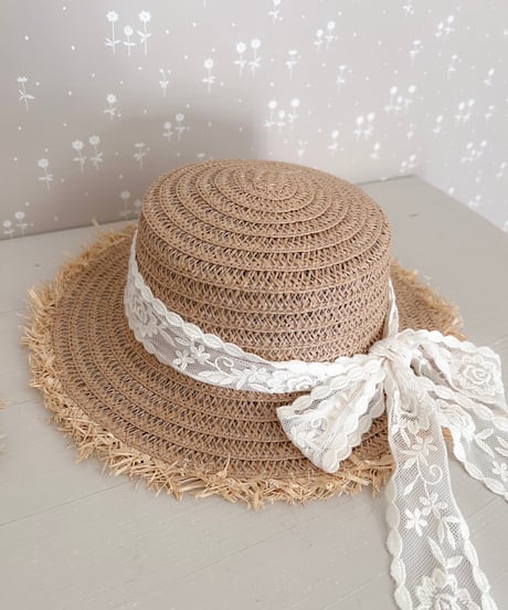 即納 Mayo straw hat