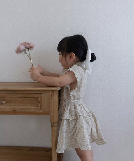 予約mimi market Line frill skirt