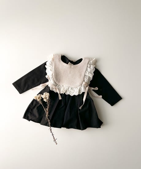 即納peekaboo thermal ribbon bib
