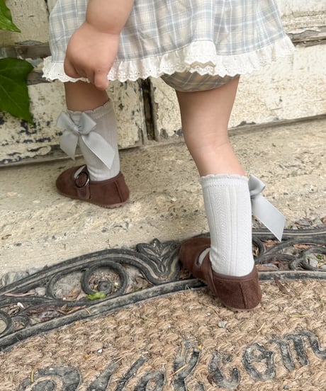 即納OREN  Petite ribbon half socks