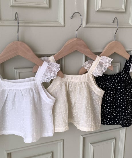 即納 bebeholic Leaf blouse