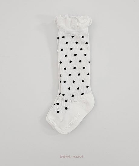 即納bebe nine frill half socks set