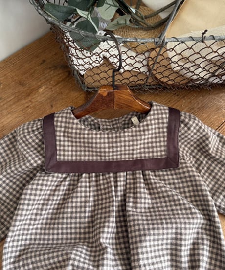 即納 OREN Bobo check suit