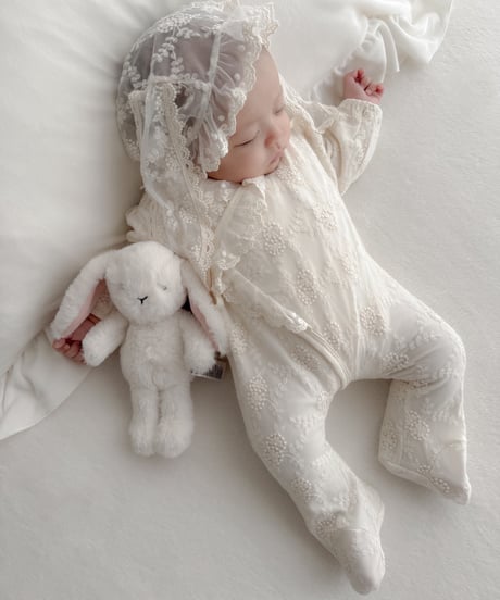 即納 monbebe Lace Cosage Suit