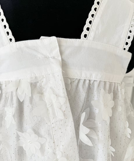 即納 sparkling flower Bustier