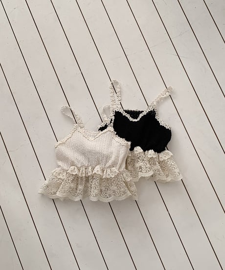 即納 bebeholic Pom Pom Bustier