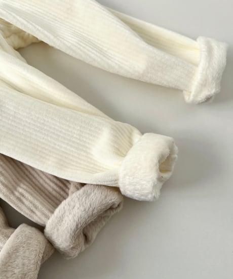 即納 fluffy leggings