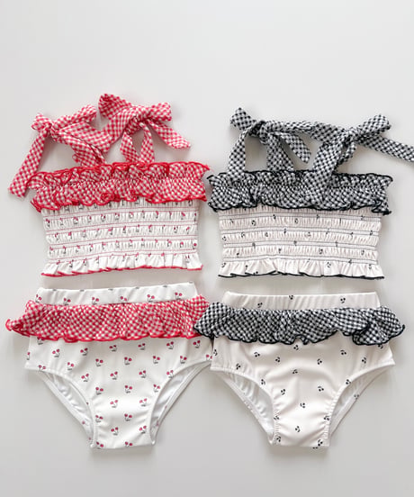 一部即納 OREN Rochelle Cherry Bikini Swimsuit