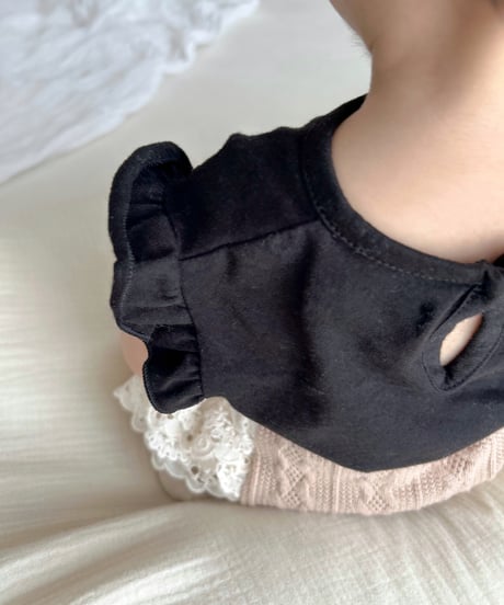 即納bebe nine Angel Summer Frill T