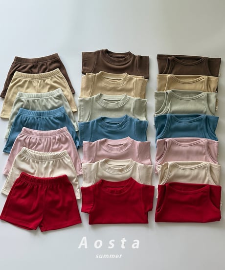 即納 aosta Everyday sleeveless tee