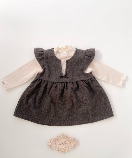 即納 valubebe Hairy wool One Piece(bebe)