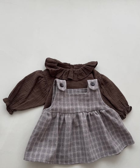 即納 mimi market Nougat Blanc blouse