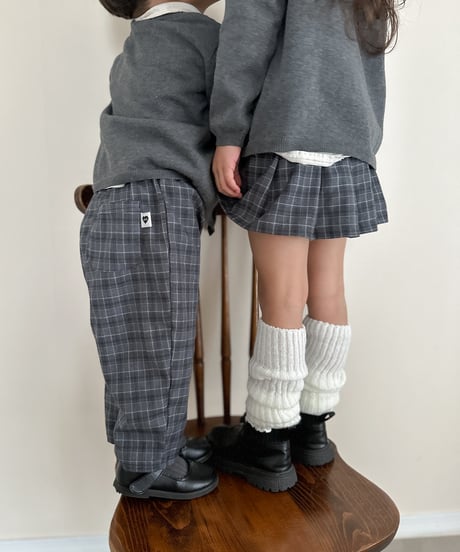 即納crew neck knit cardigan