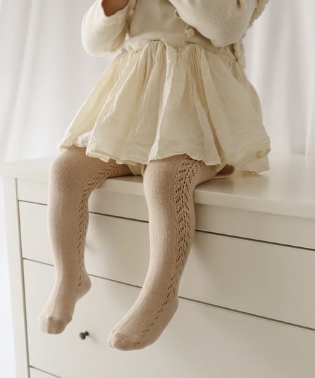即納 openwork tights