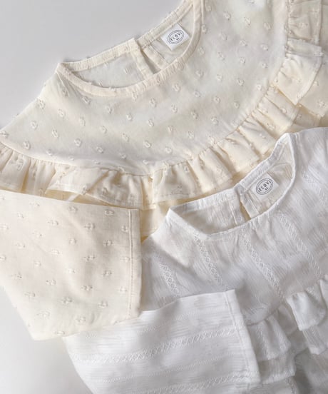 即納 mon petit bebe Selene blouse