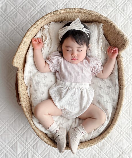 即納baby double strap shoes