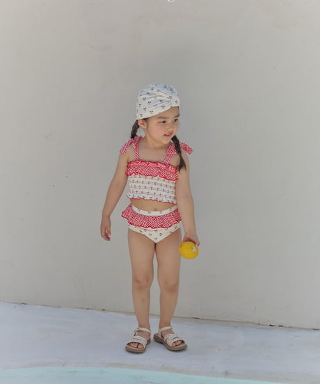 予約 OREN Rochelle Cherry Swim Cap