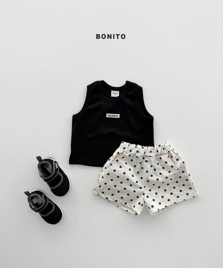 即納bonito Baby  dot pants setup
