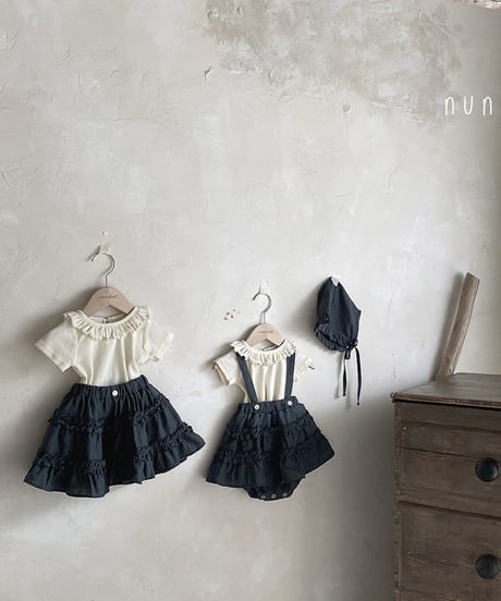 一部即納 nunubiel Golji Frill Tee