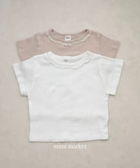 一部即納 mimi market Momo Lace Tee