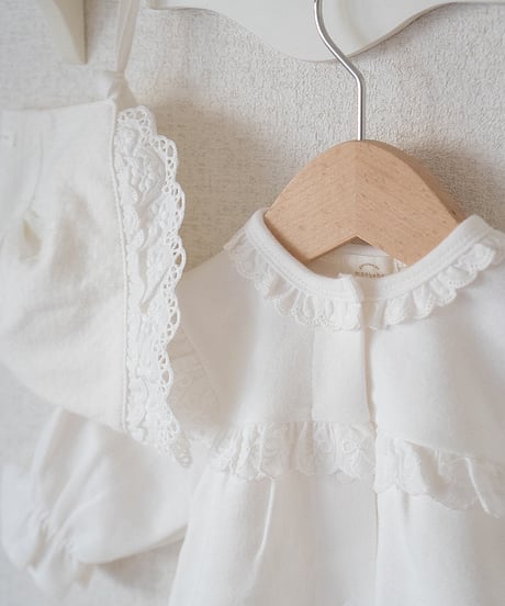 即納monbebe 26SS lace brand suit