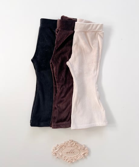 即納 Winter Bootcut Pants
