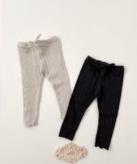 即納cable leggings
