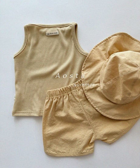 即納 aosta Everyday sleeveless tee