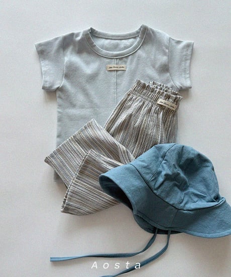 即納aosta cool linen pants