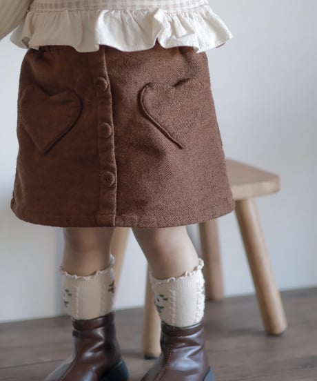 即納 nunubiel Heart skirt