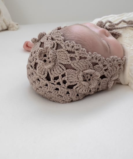 即納monbebe Mary Rose Handmade Bonet