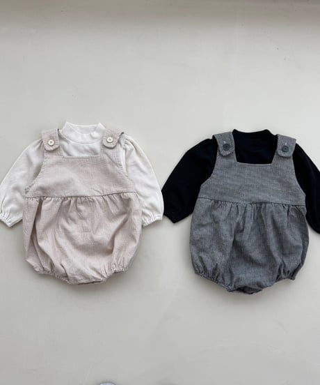 即納Gobang suspender suit