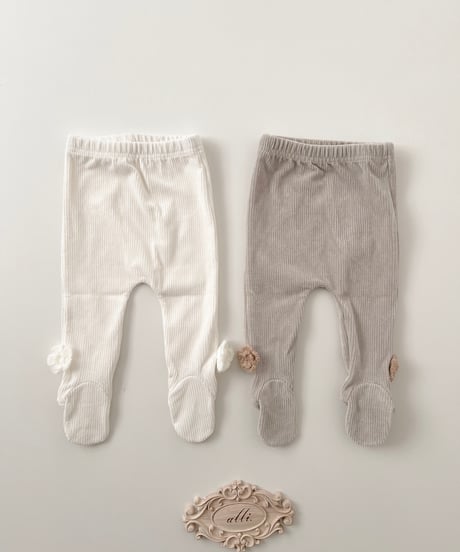 即納 Mori flower jubal leggings